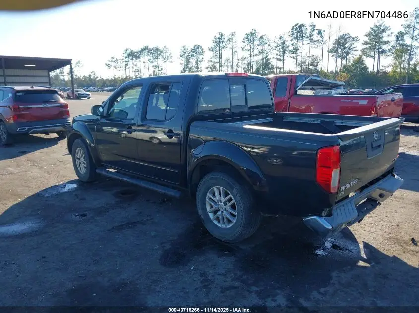1N6AD0ER8FN704486 2015 Nissan Frontier Sv