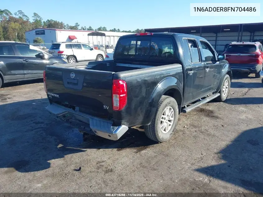 1N6AD0ER8FN704486 2015 Nissan Frontier Sv