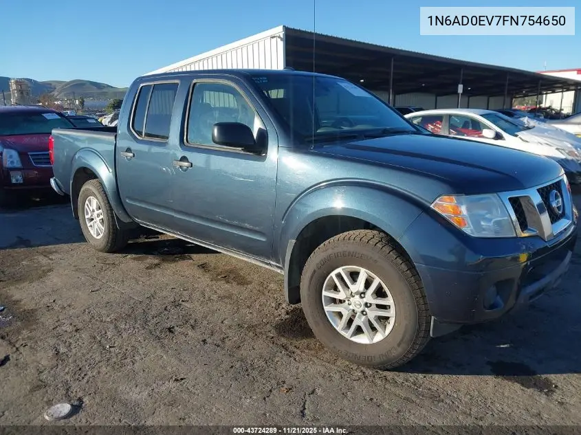 1N6AD0EV7FN754650 2015 Nissan Frontier Sv