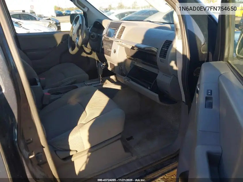 1N6AD0EV7FN754650 2015 Nissan Frontier Sv
