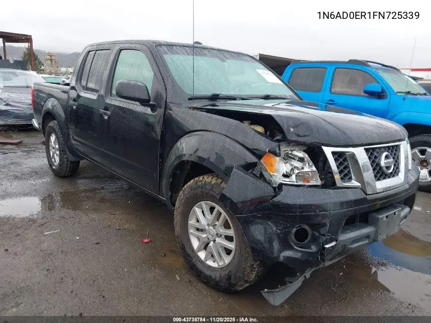 1N6AD0ER1FN725339 2015 Nissan Frontier Sv