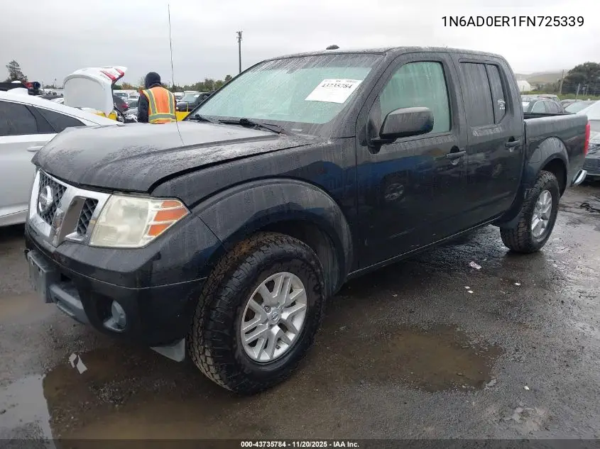 1N6AD0ER1FN725339 2015 Nissan Frontier Sv