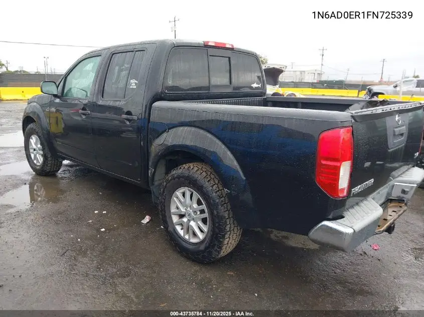 1N6AD0ER1FN725339 2015 Nissan Frontier Sv