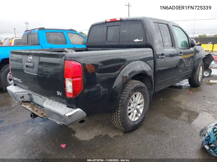 1N6AD0ER1FN725339 2015 Nissan Frontier Sv