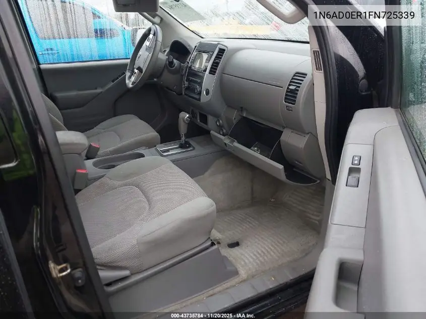 1N6AD0ER1FN725339 2015 Nissan Frontier Sv