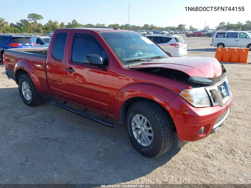 1N6BD0CT5FN744155 2015 Nissan Frontier Sv-I4