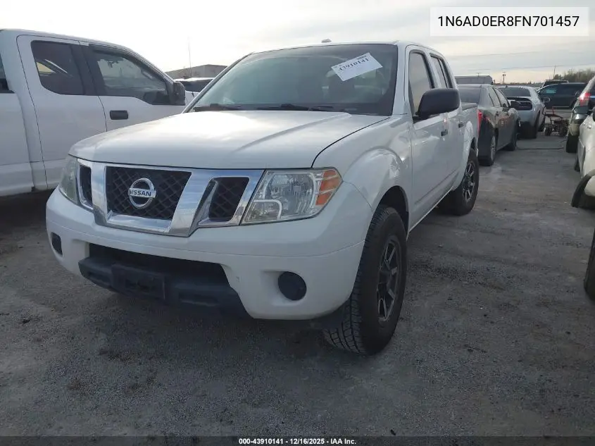 1N6AD0ER8FN701457 2015 Nissan Frontier Desert Runner/S/Sl/Sv
