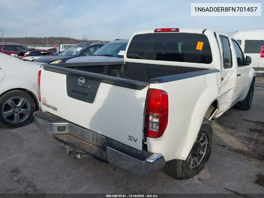 1N6AD0ER8FN701457 2015 Nissan Frontier Desert Runner/S/Sl/Sv