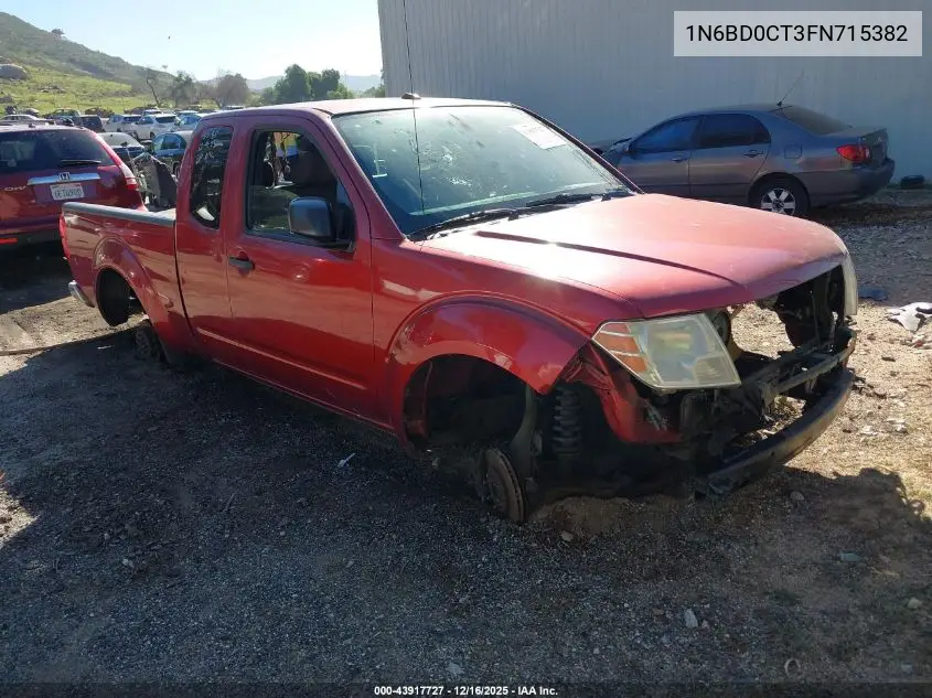 1N6BD0CT3FN715382 2015 Nissan Frontier Sv-I4