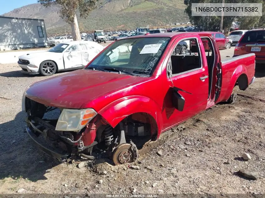 1N6BD0CT3FN715382 2015 Nissan Frontier Sv-I4