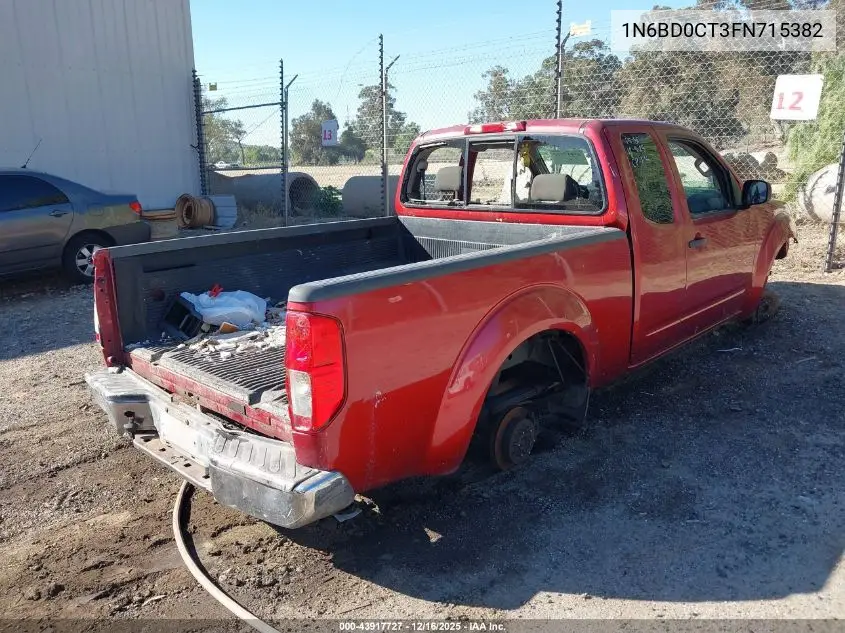 1N6BD0CT3FN715382 2015 Nissan Frontier Sv-I4