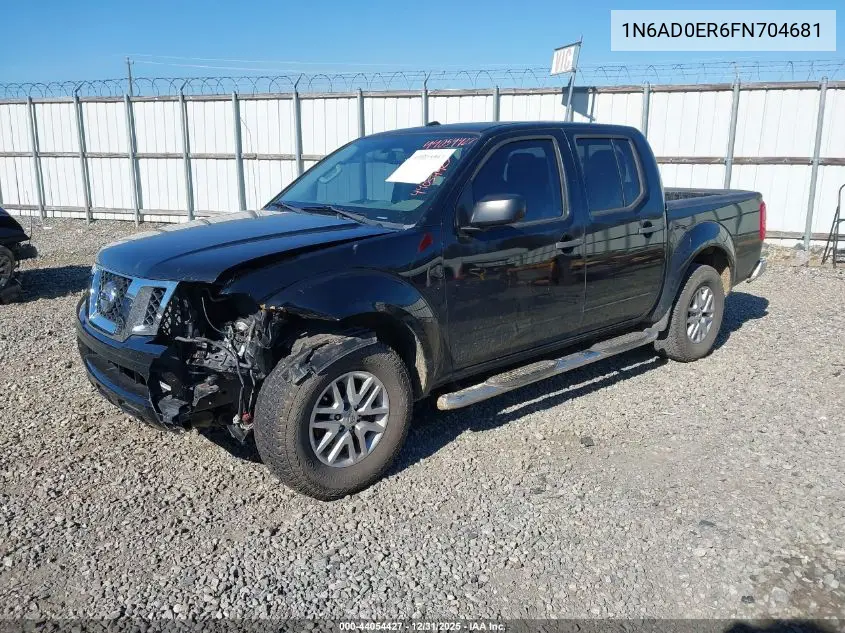 1N6AD0ER6FN704681 2015 Nissan Frontier Sv