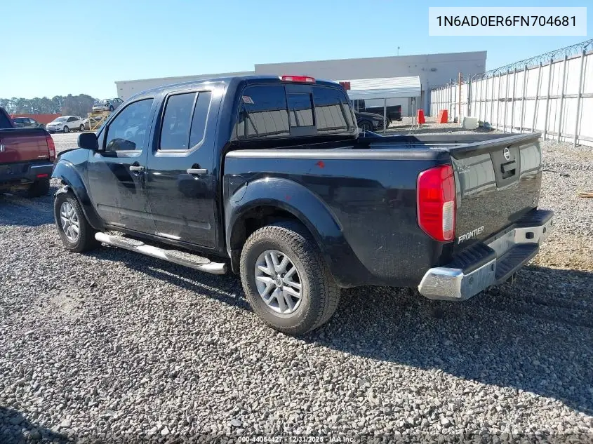 1N6AD0ER6FN704681 2015 Nissan Frontier Sv