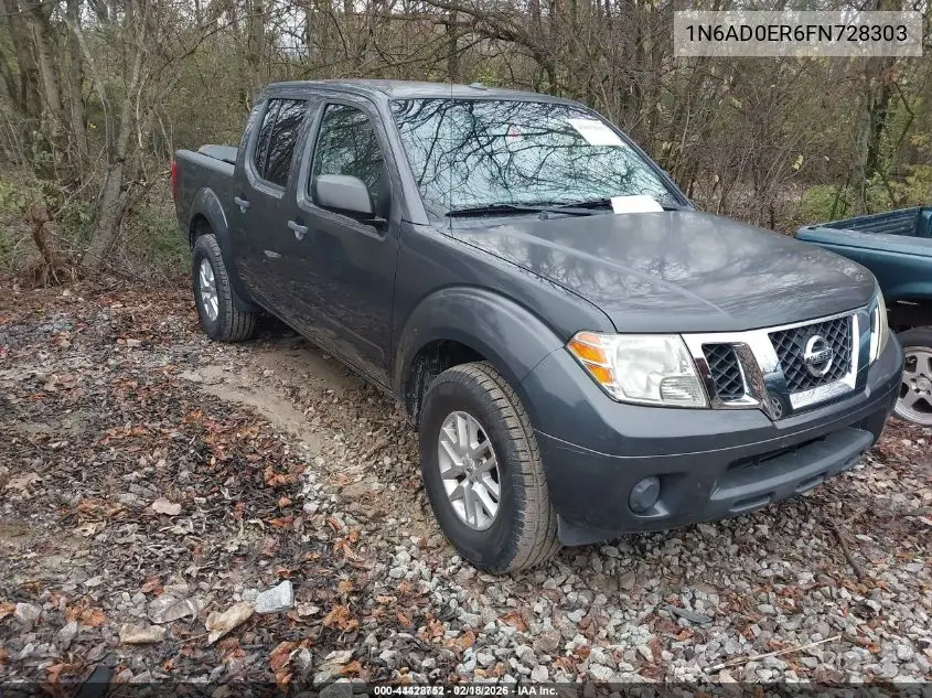 1N6AD0ER6FN728303 2015 Nissan Frontier Sv