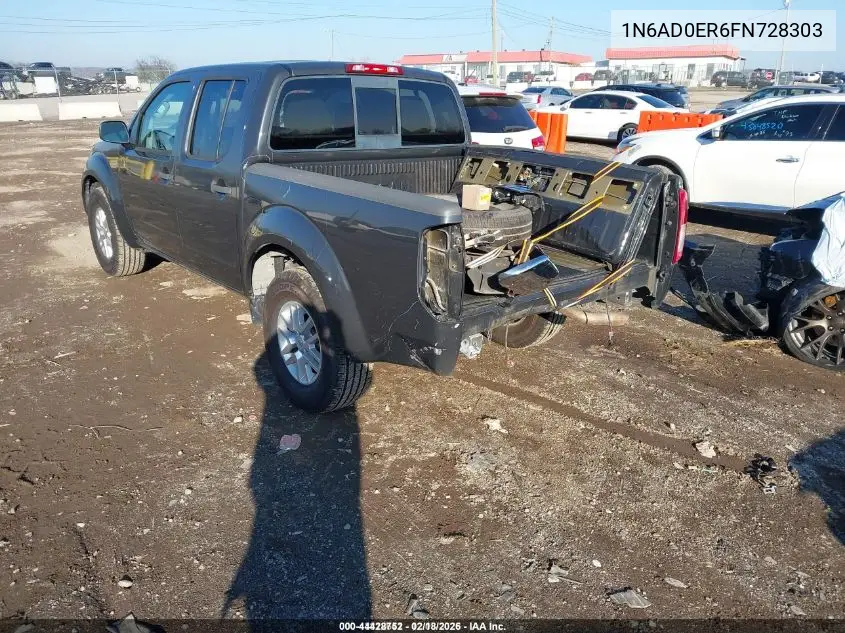 1N6AD0ER6FN728303 2015 Nissan Frontier Sv