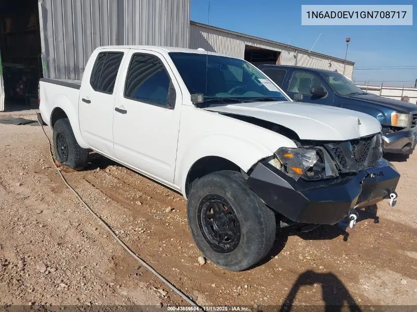 1N6AD0EV1GN708717 2016 Nissan Frontier Sv