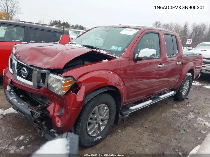 1N6AD0EVXGN900301 2016 Nissan Frontier Pro-4X/S/Sl/Sv