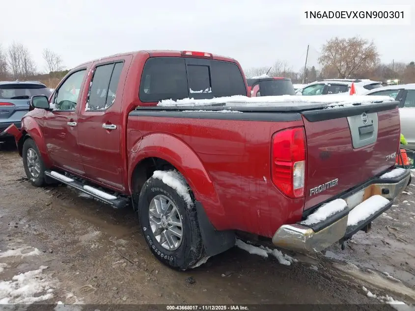 1N6AD0EVXGN900301 2016 Nissan Frontier Pro-4X/S/Sl/Sv
