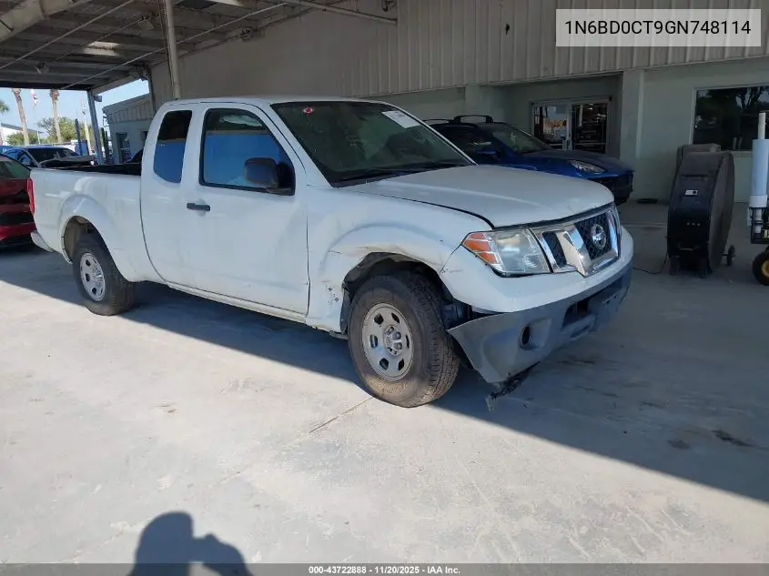 1N6BD0CT9GN748114 2016 Nissan Frontier S/Sv-I4