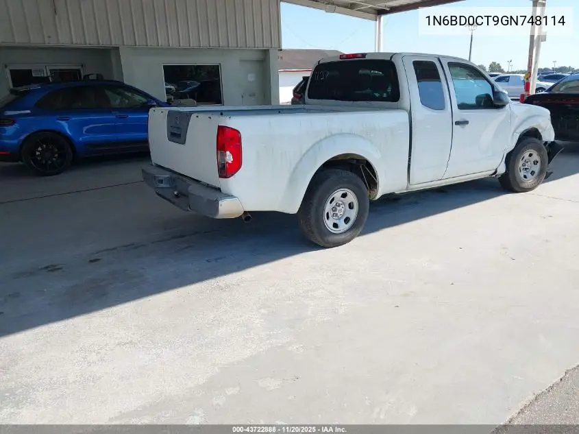1N6BD0CT9GN748114 2016 Nissan Frontier S/Sv-I4