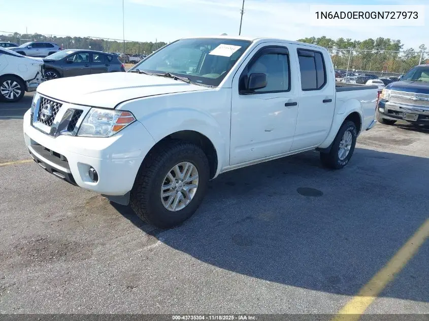 1N6AD0ER0GN727973 2016 Nissan Frontier Desert Runner/S/Sl/Sv