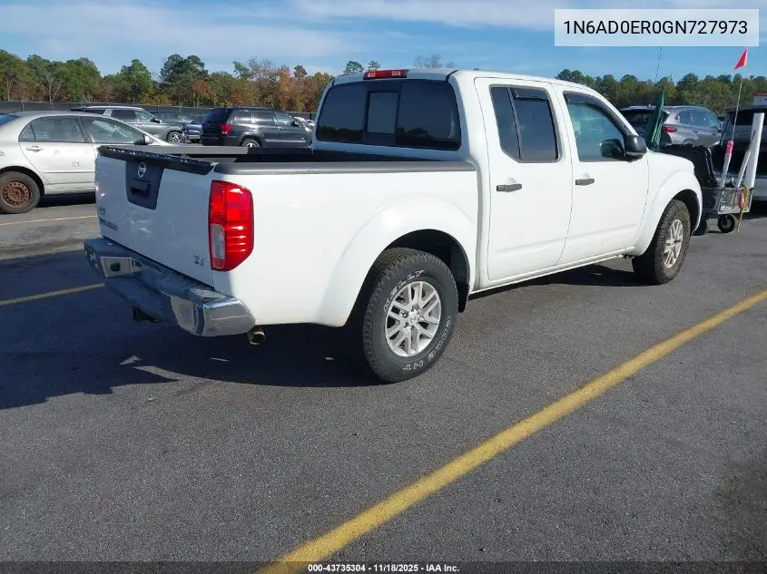 1N6AD0ER0GN727973 2016 Nissan Frontier Desert Runner/S/Sl/Sv