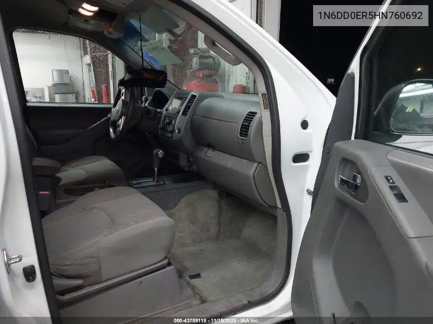 1N6DD0ER5HN760692 2017 Nissan Frontier Sv