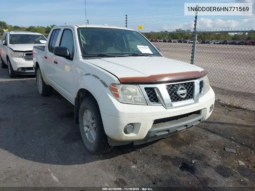 1N6DD0ER6HN771569 2017 Nissan Frontier Sv