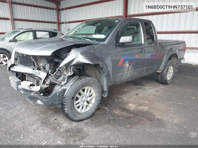 1N6BD0CT9HN737101 2017 Nissan Frontier Sv-I4