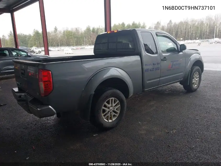 1N6BD0CT9HN737101 2017 Nissan Frontier Sv-I4