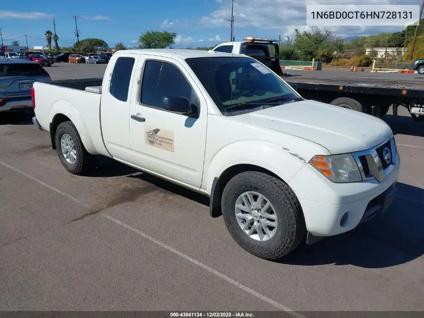 1N6BD0CT6HN728131 2017 Nissan Frontier Sv-I4