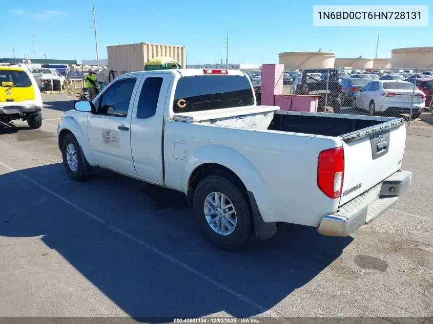 1N6BD0CT6HN728131 2017 Nissan Frontier Sv-I4