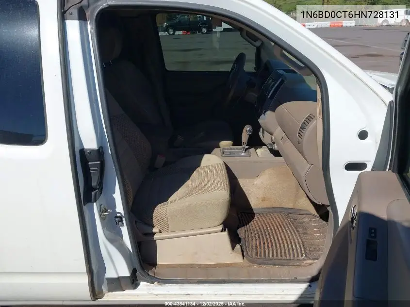 1N6BD0CT6HN728131 2017 Nissan Frontier Sv-I4