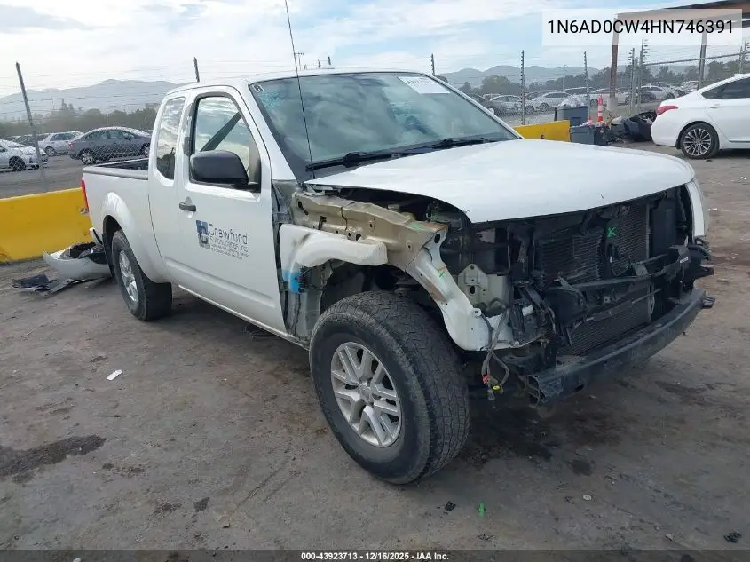 1N6AD0CW4HN746391 2017 Nissan Frontier Sv