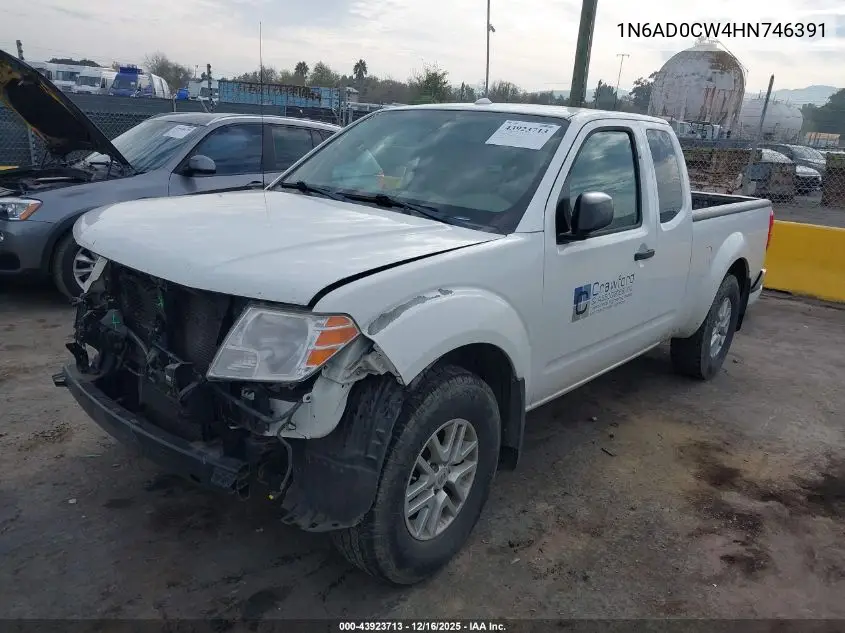 1N6AD0CW4HN746391 2017 Nissan Frontier Sv