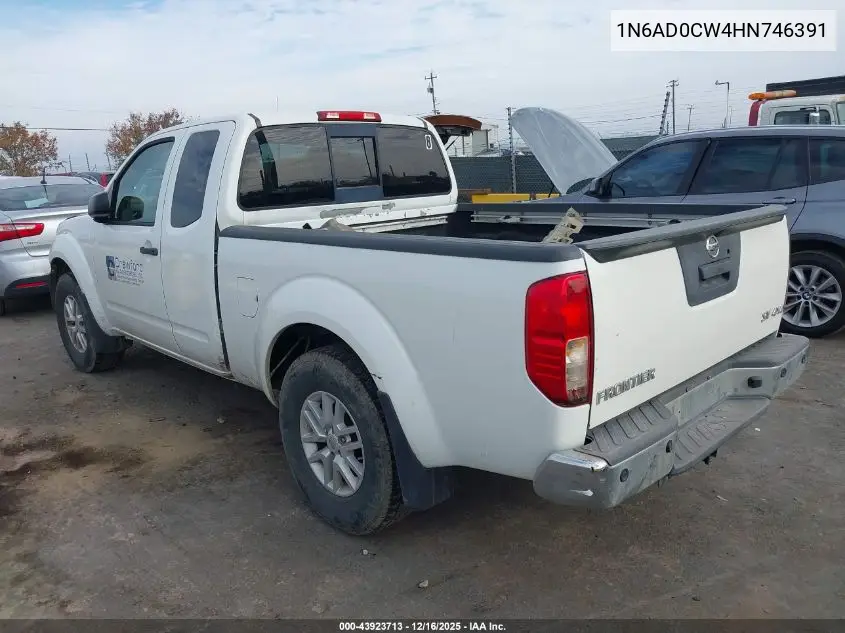 1N6AD0CW4HN746391 2017 Nissan Frontier Sv