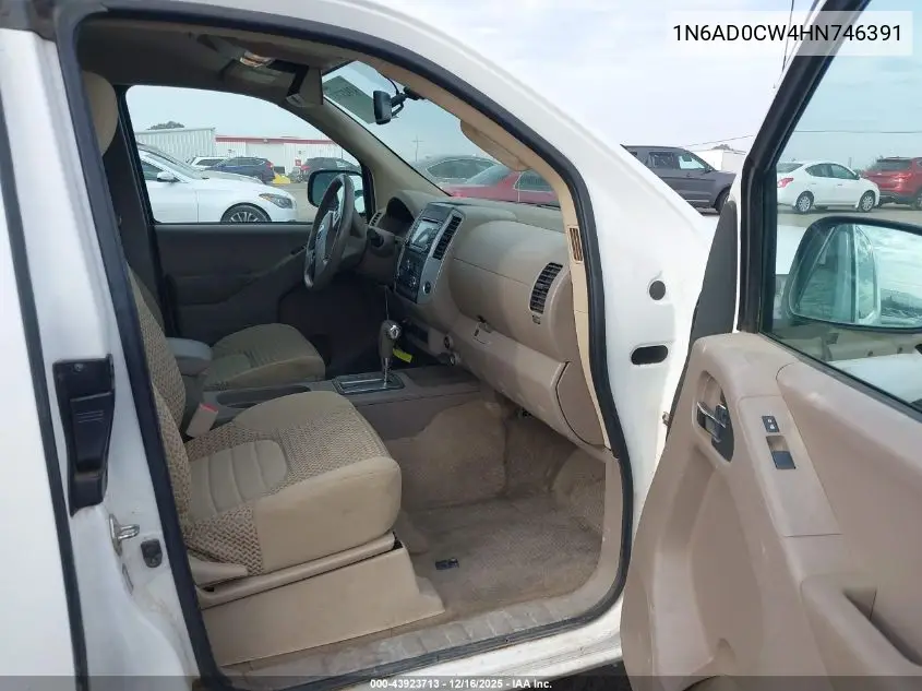 1N6AD0CW4HN746391 2017 Nissan Frontier Sv