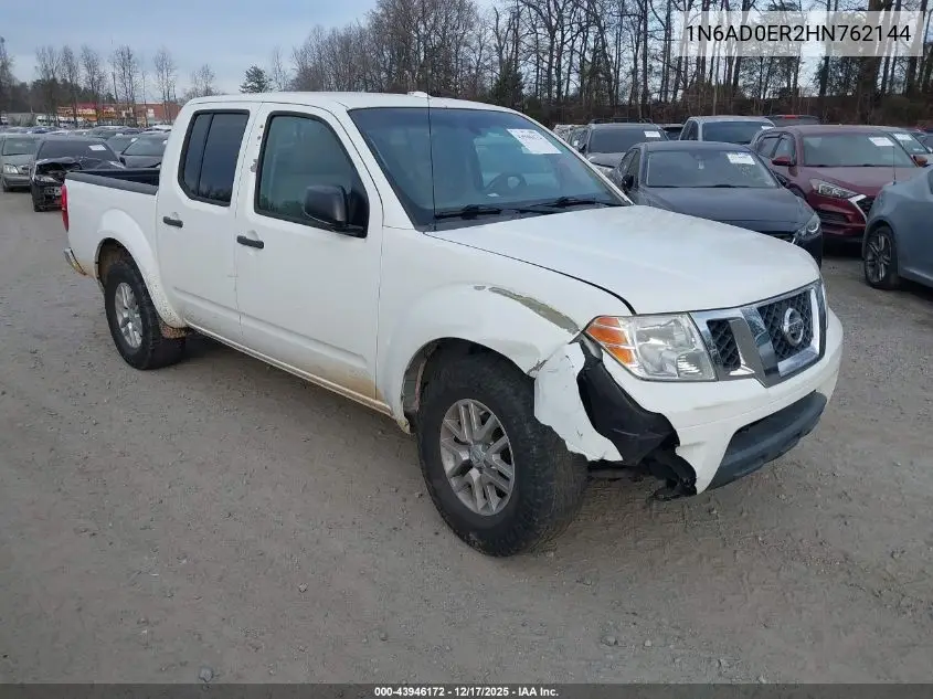 1N6AD0ER2HN762144 2017 Nissan Frontier Sv