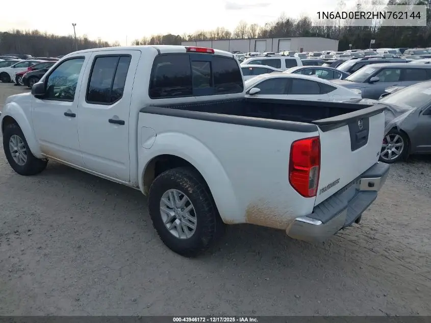 1N6AD0ER2HN762144 2017 Nissan Frontier Sv