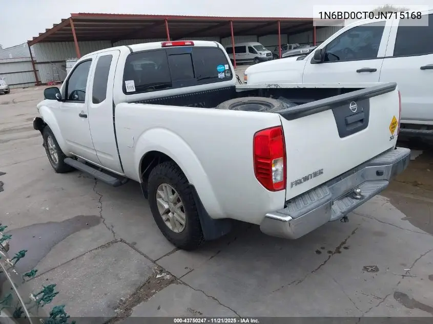 1N6BD0CT0JN715168 2018 Nissan Frontier Sv-I4