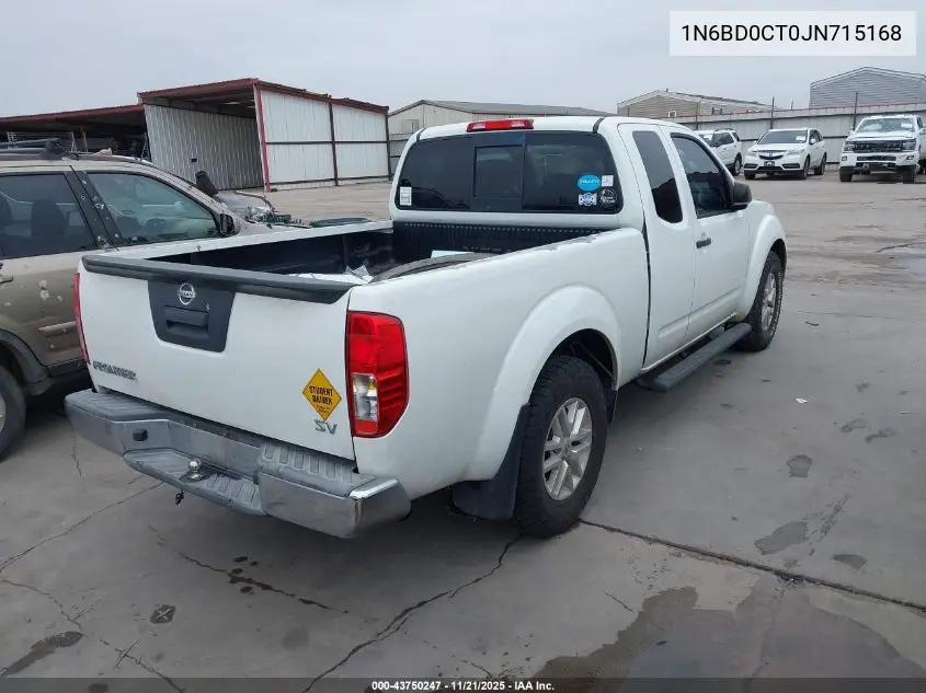 1N6BD0CT0JN715168 2018 Nissan Frontier Sv-I4