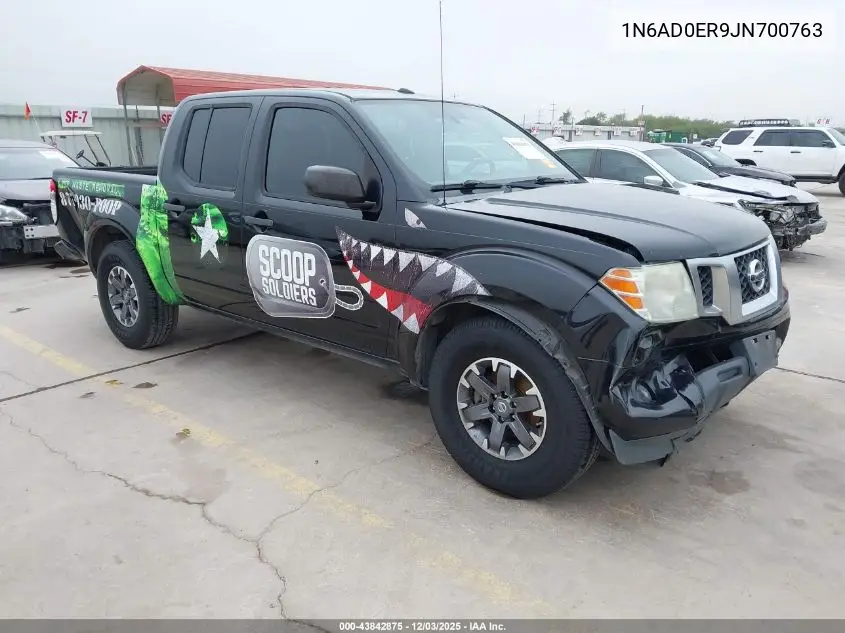 1N6AD0ER9JN700763 2018 Nissan Frontier Desert Runner