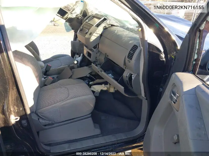 1N6DD0ER2KN716155 2019 Nissan Frontier S