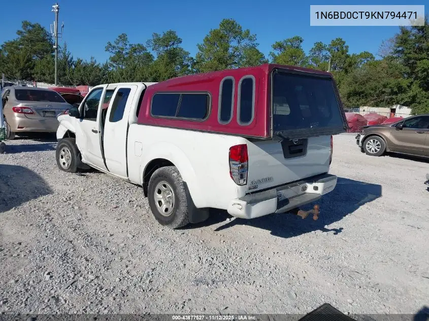 1N6BD0CT9KN794471 2019 Nissan Frontier S