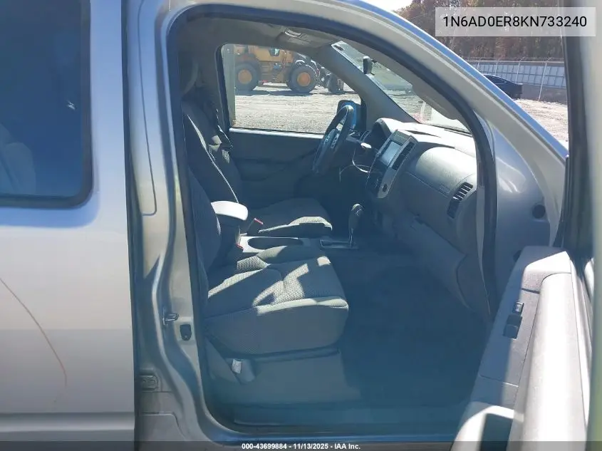1N6AD0ER8KN733240 2019 Nissan Frontier Sv