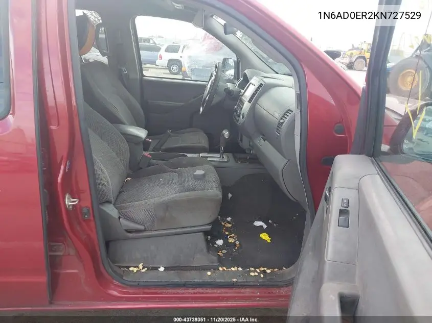 1N6AD0ER2KN727529 2019 Nissan Frontier Sv