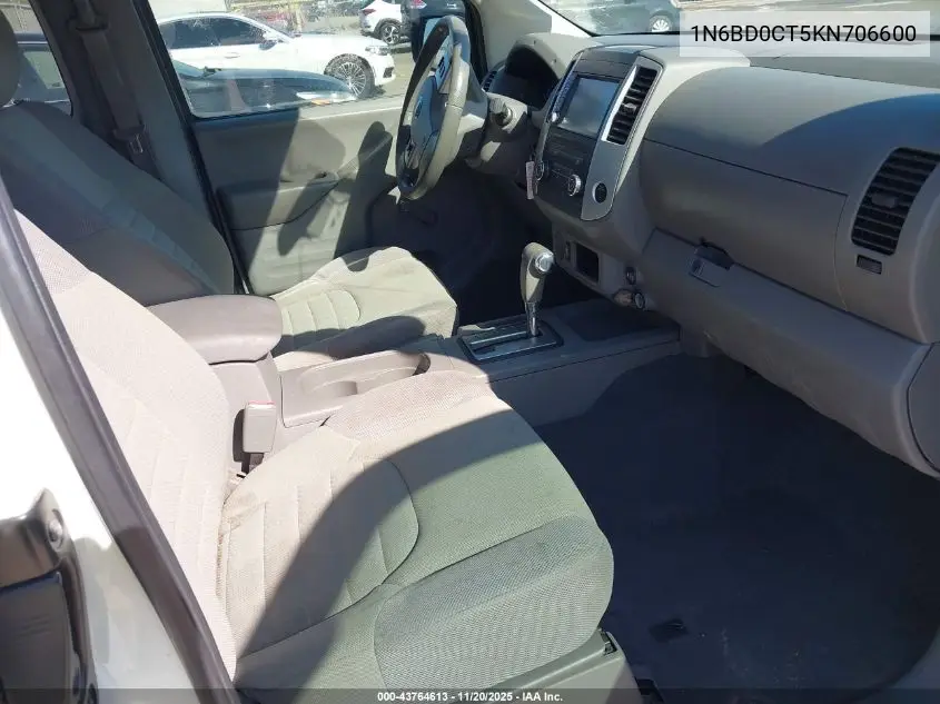 1N6BD0CT5KN706600 2019 Nissan Frontier S