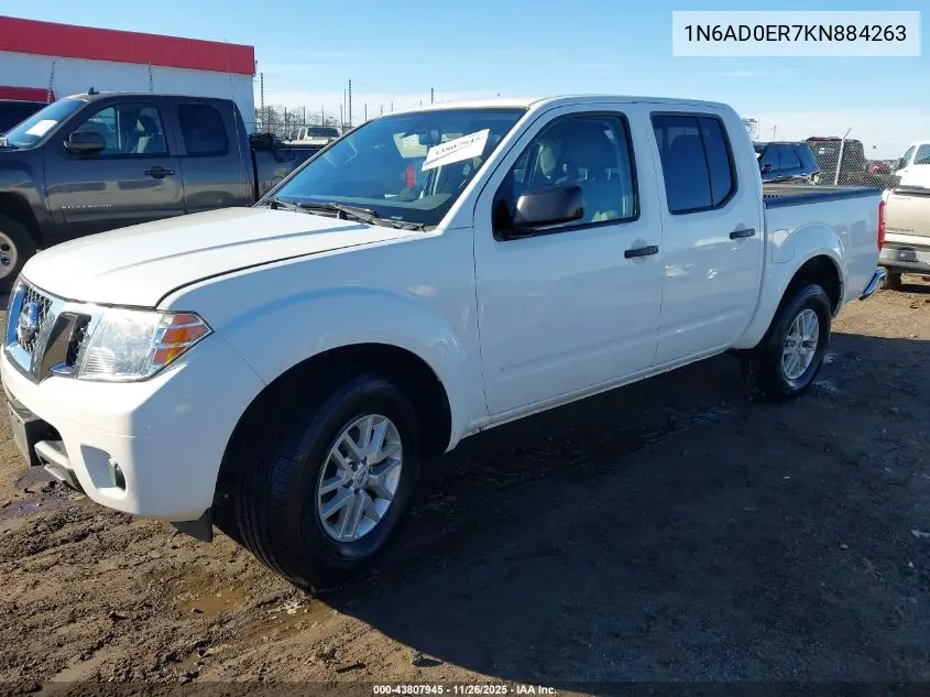 1N6AD0ER7KN884263 2019 Nissan Frontier S