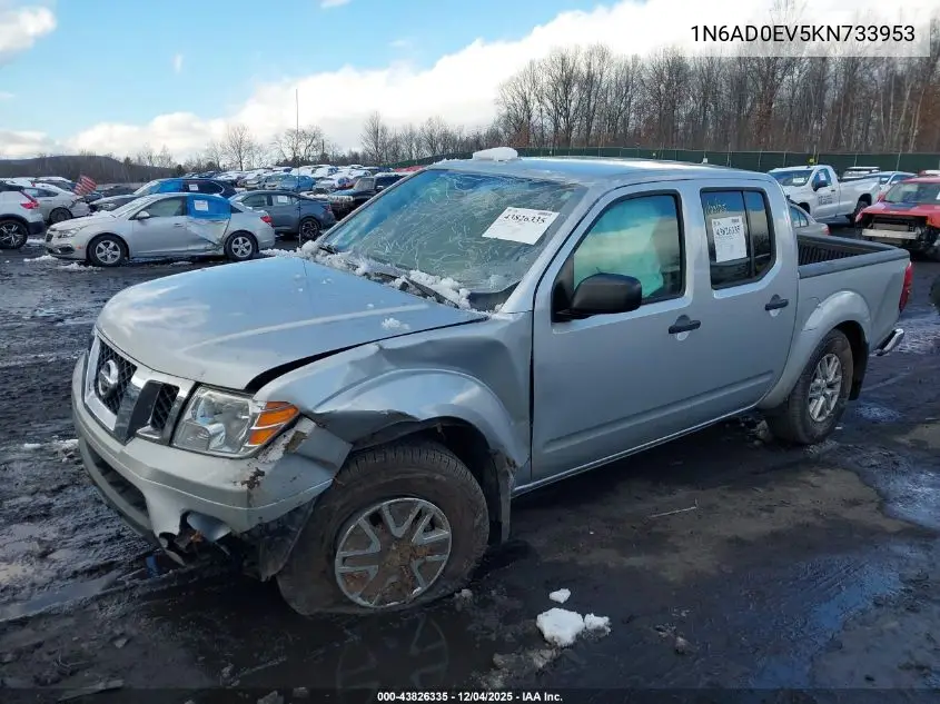 1N6AD0EV5KN733953 2019 Nissan Frontier Sv