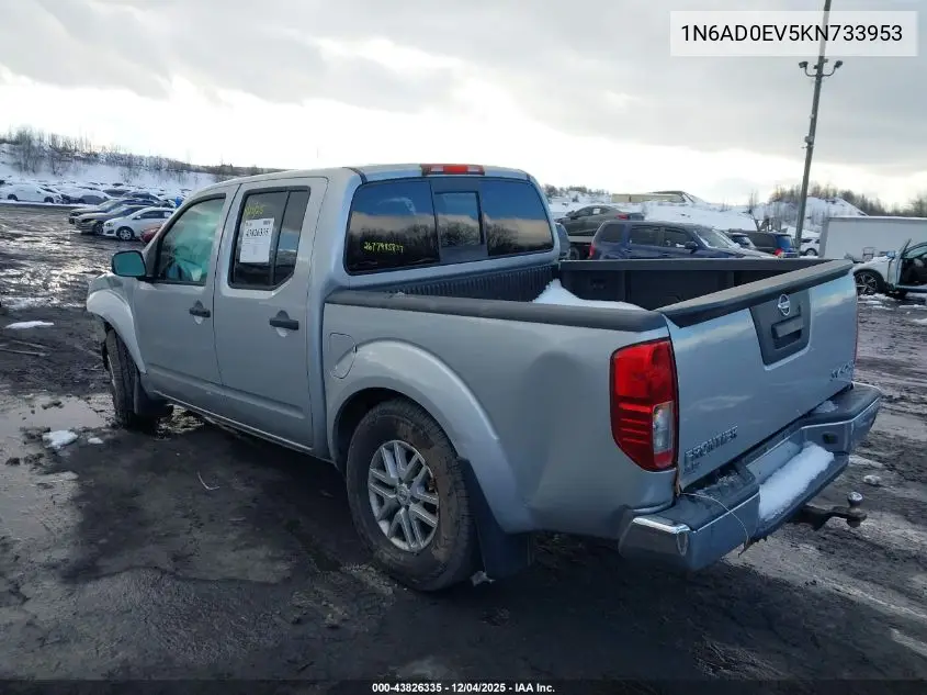 1N6AD0EV5KN733953 2019 Nissan Frontier Sv